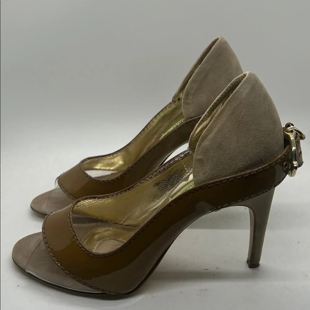 Guillaume Hinfray Sexy Vintage Suede Stiletto Heels Shoes **Size 37.5/US 7.5**🔥🔥 - Picture 5 of 12